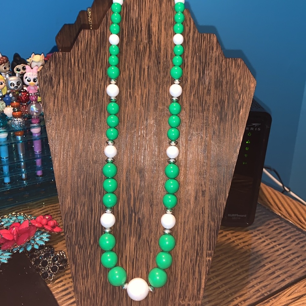 Vintage bubble gum ball necklace